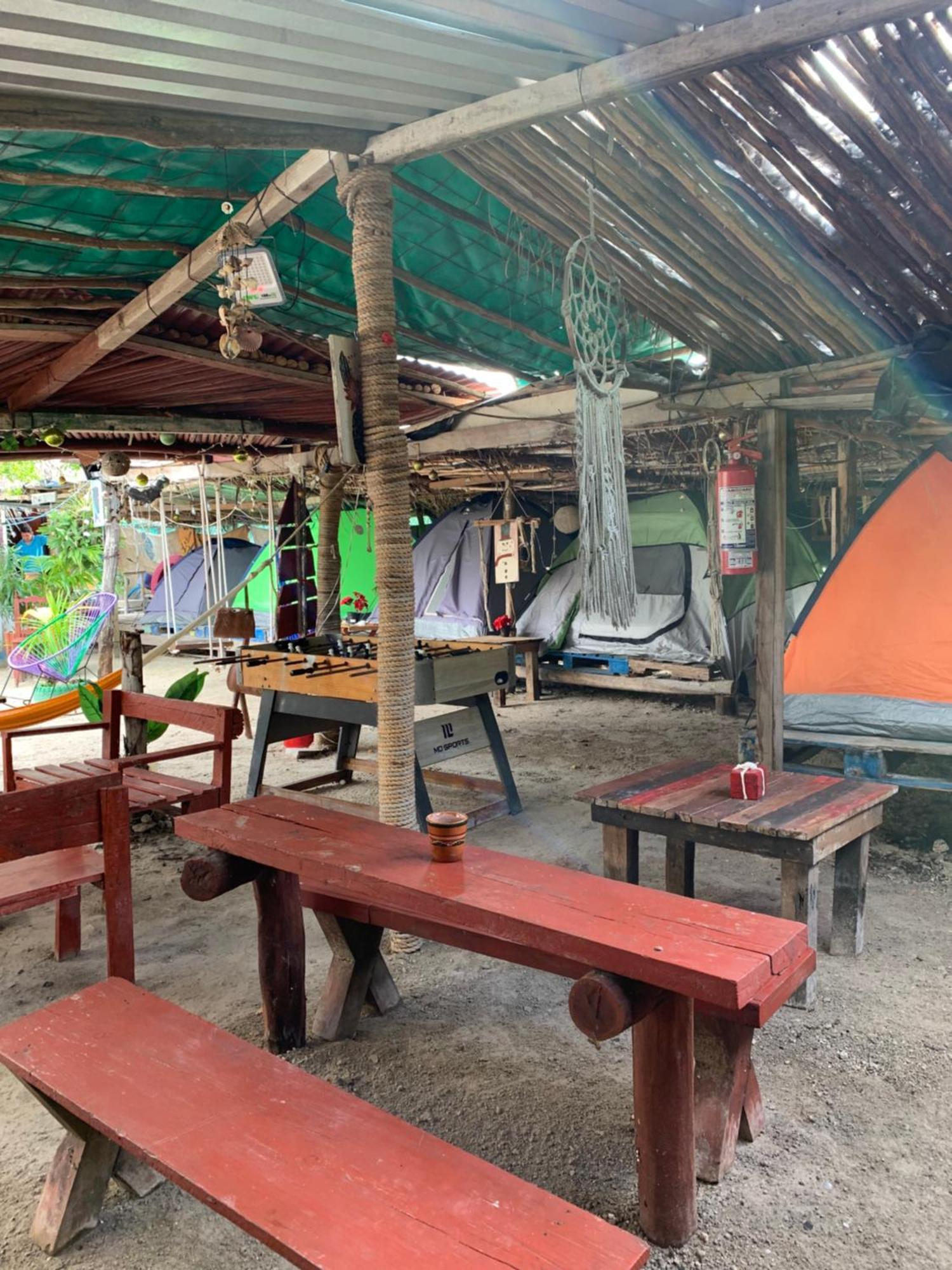 Casa De Los Santos Camping Y Eco Cabanas Isla Holbox Exterior photo
